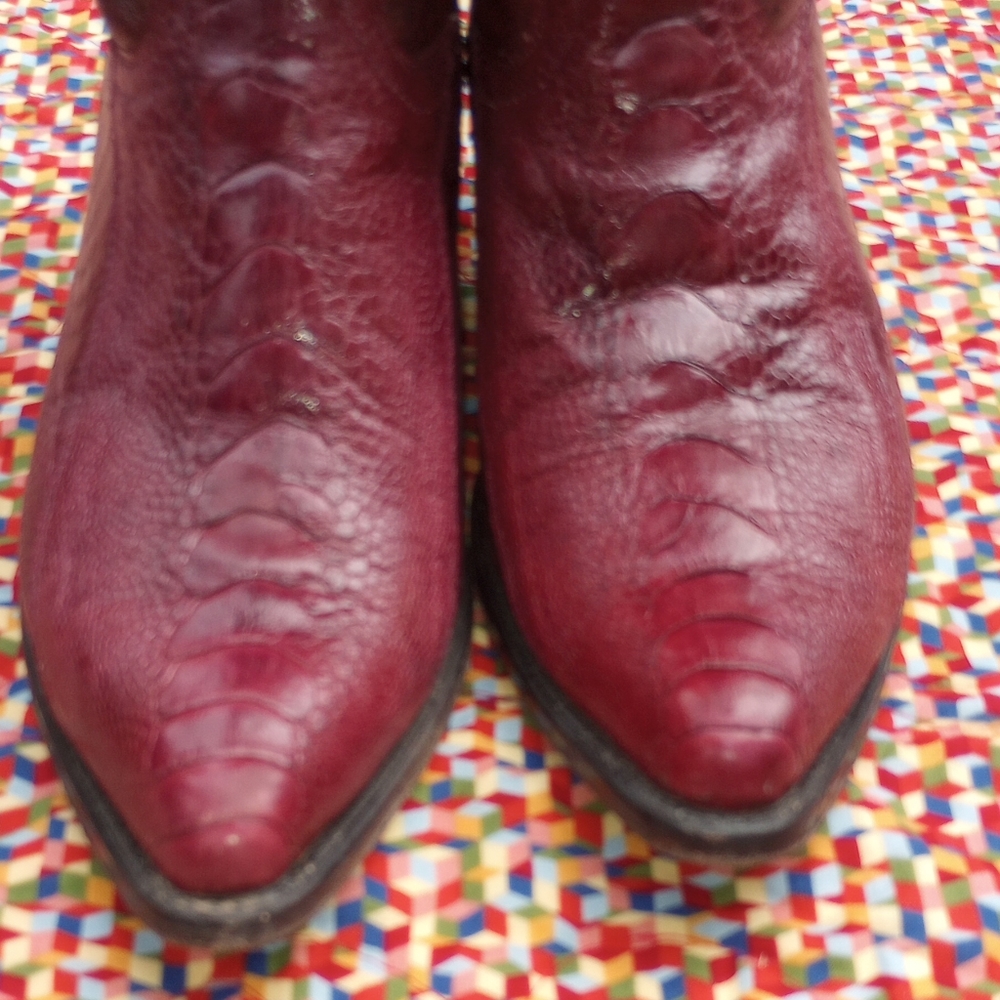 Lamasini Cowboy boots Reptile/Leather made in Mexico (pre-loved) - Picture 13 of 14